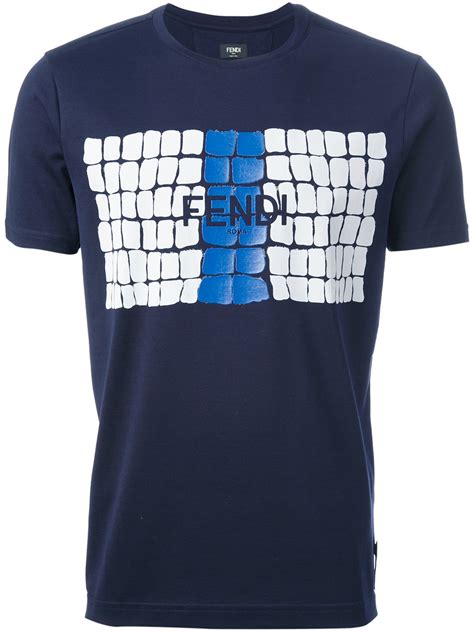 fendi shirt mens dress|fendi men's printed t shirts.